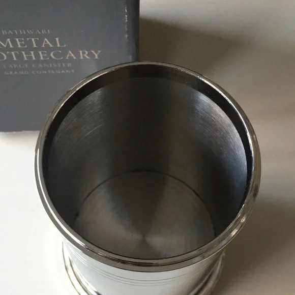 Restoration Hardware Metal Apothecary Canister - Picture 3 of 5